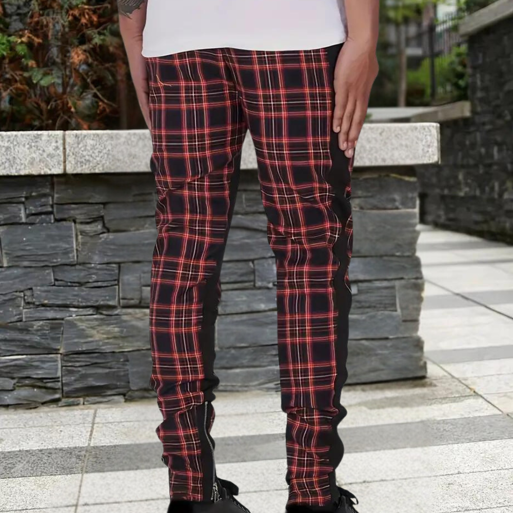 Terence® | Modern Check Trousers For Men