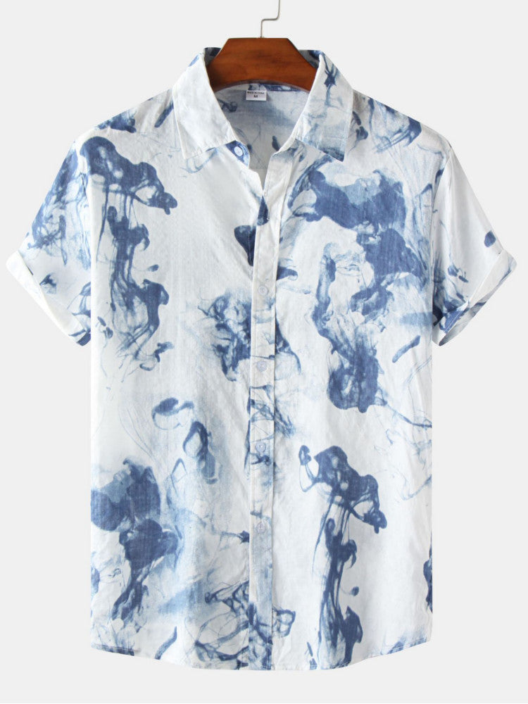 Arvan® | Ink Painting Short Sleeve Shirts