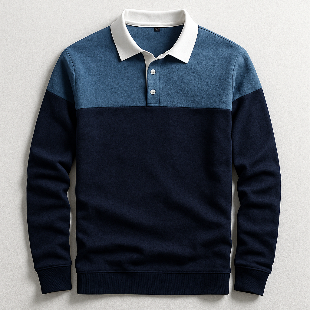 Miguel | LUXURY LONG-SLEEVED POLO SHIRT
