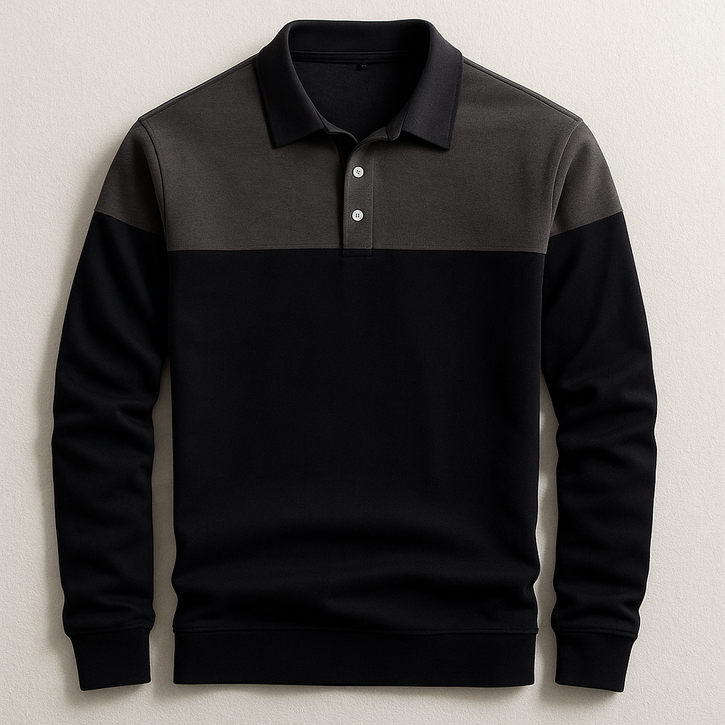 Miguel | LUXURY LONG-SLEEVED POLO SHIRT
