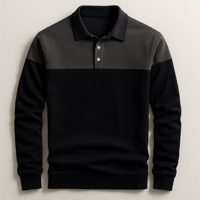 Miguel | LUXURY LONG-SLEEVED POLO SHIRT