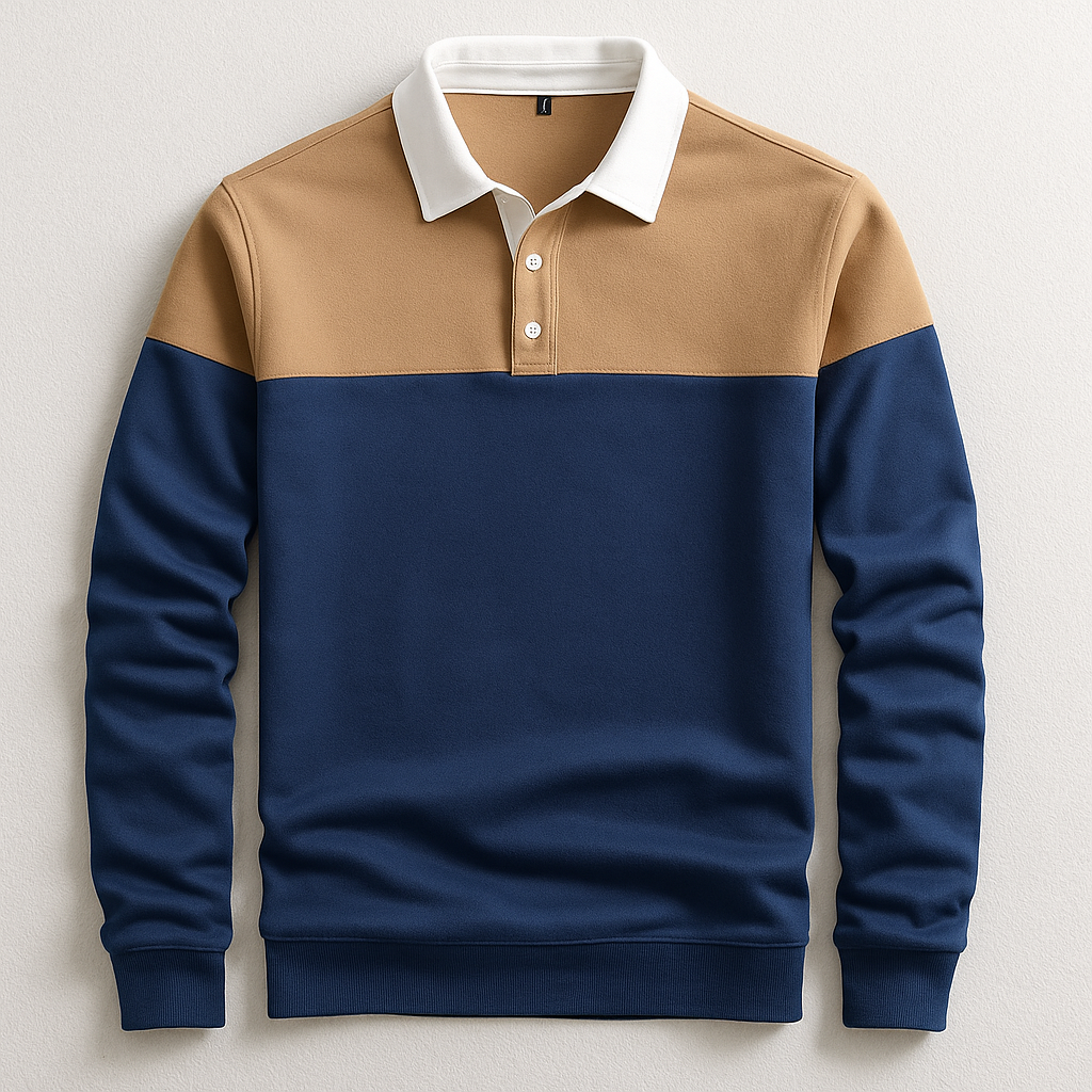 Miguel | LUXURY LONG-SLEEVED POLO SHIRT