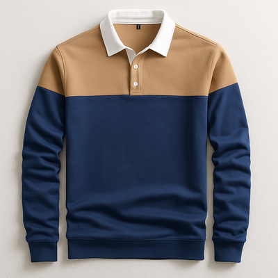 Miguel | LUXURY LONG-SLEEVED POLO SHIRT