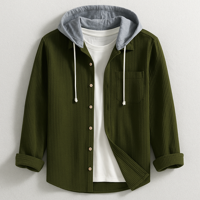 Paul | LUXURY HOODED SHIRT