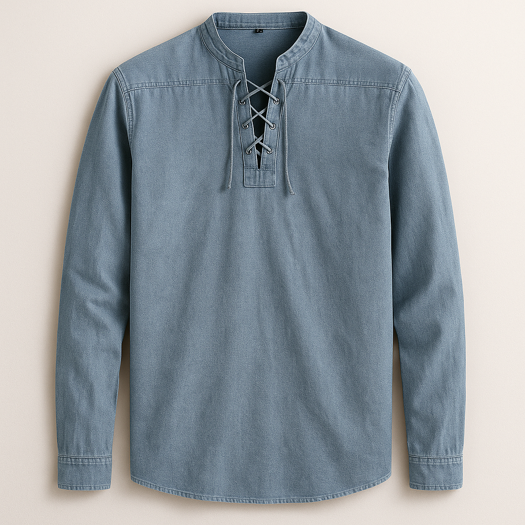 James | Nomad Henley Long Sleeve Shirt