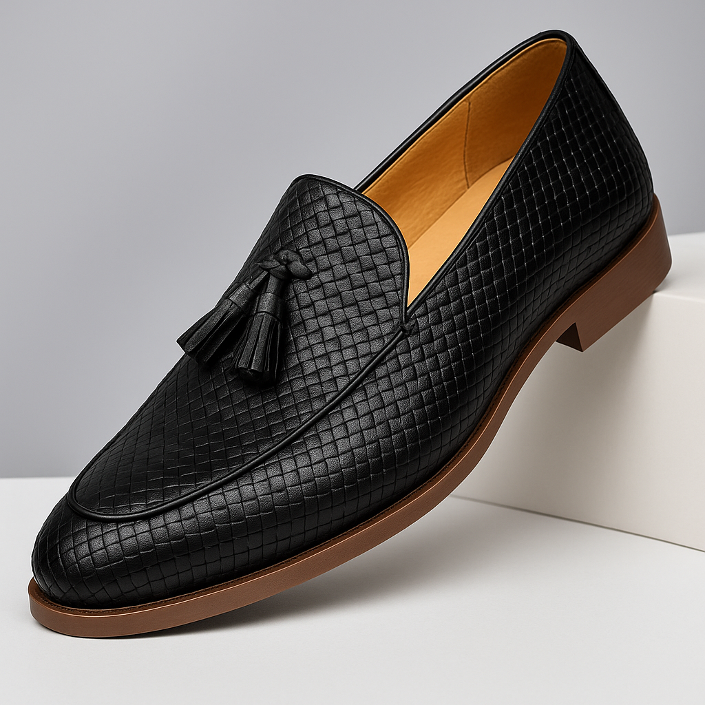 Jack | Lombardi Woven Tassel Loafers