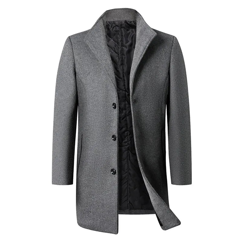 Sergi® | LEVI WOOL OVERCOAT