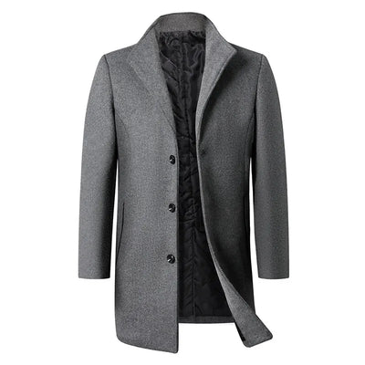 Sergi® | LEVI WOOL OVERCOAT