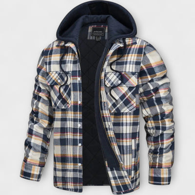 René | Plaid Hooded Jacket