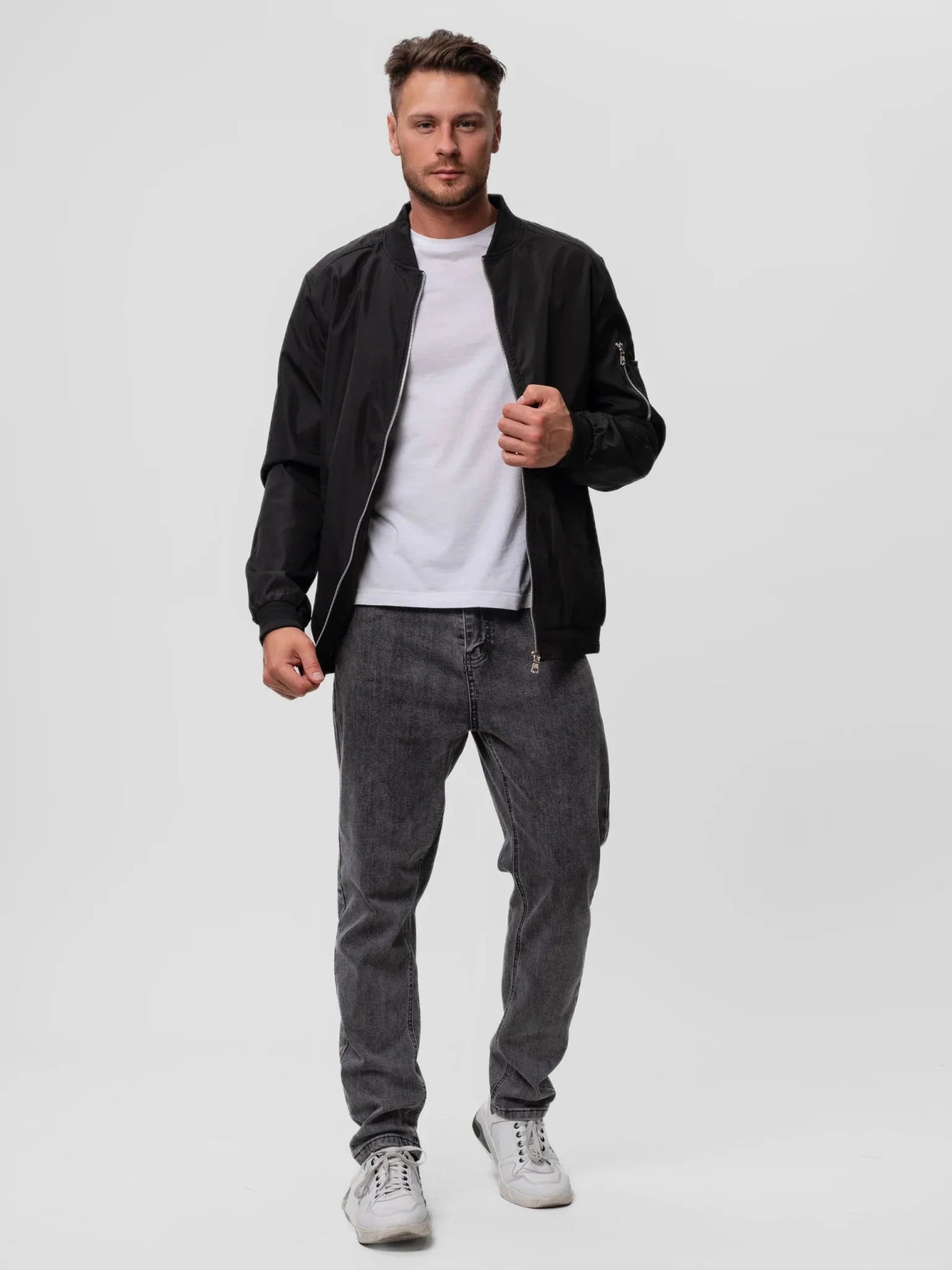 Matias | Stylish zip-up bomber jacket