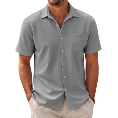 Men's Casal Cotn Blend Short Sleeve Shirt