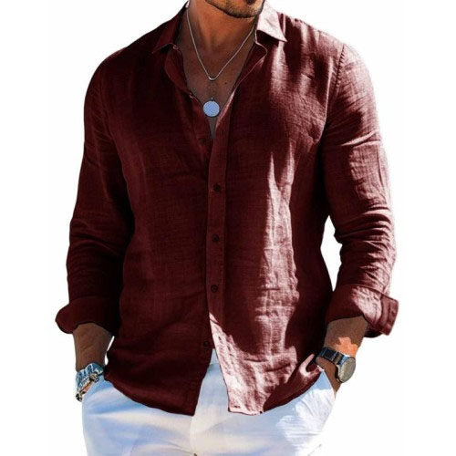 Jakob® | Elegant Cotton And Linen Shirt