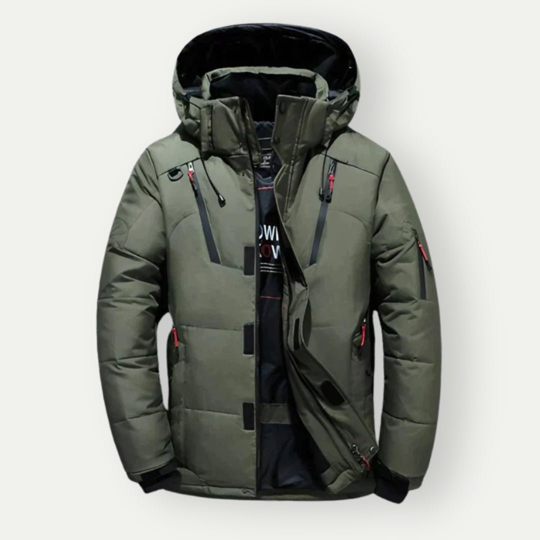 Aton | Warm quilted jacket with hood