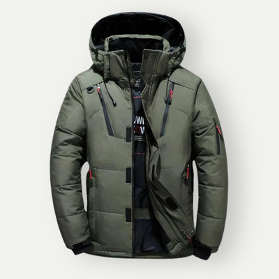 Aton | Warm quilted jacket with hood