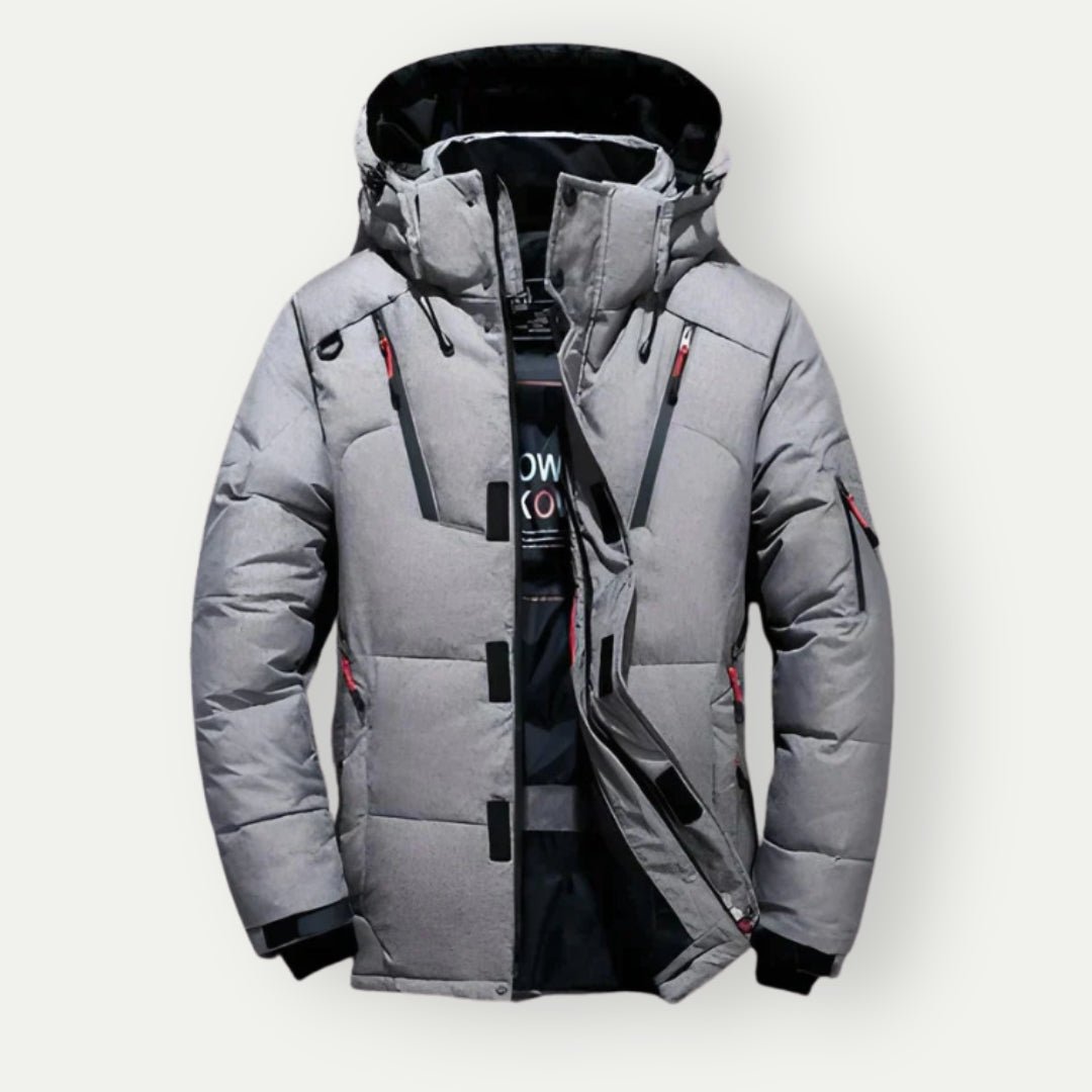 Aton | Warm quilted jacket with hood