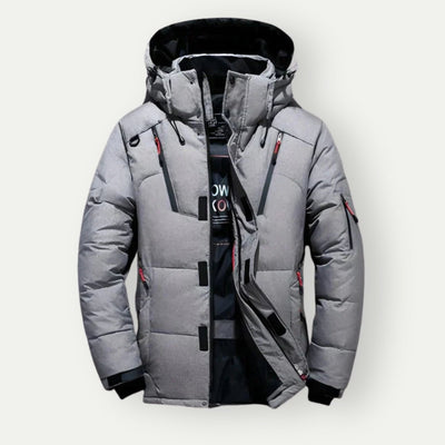 Aton | Warm quilted jacket with hood