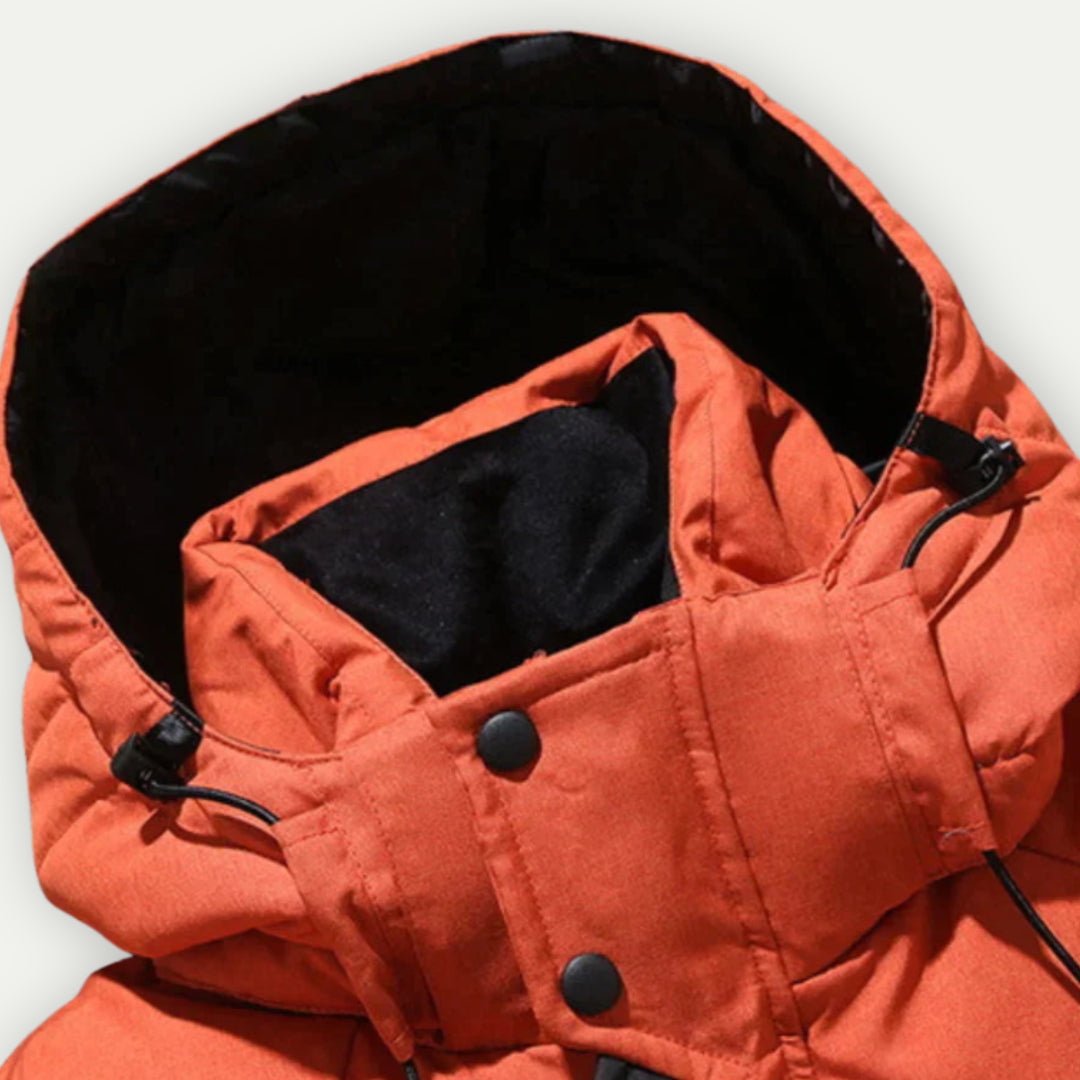 Aton | Warm quilted jacket with hood