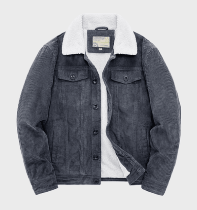 Unai | Sherpa-lined corduroy jacket for men