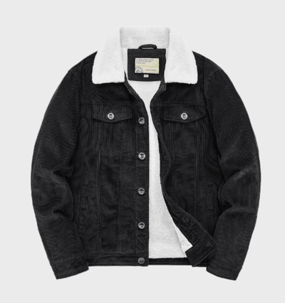 Unai | Sherpa-lined corduroy jacket for men