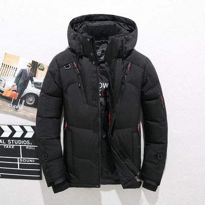 Jarek | Warm quilted jacket with hood