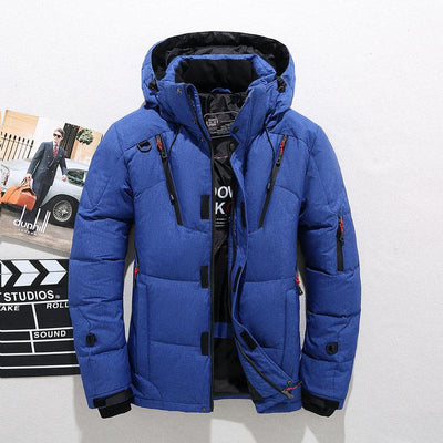 Jarek | Warm quilted jacket with hood