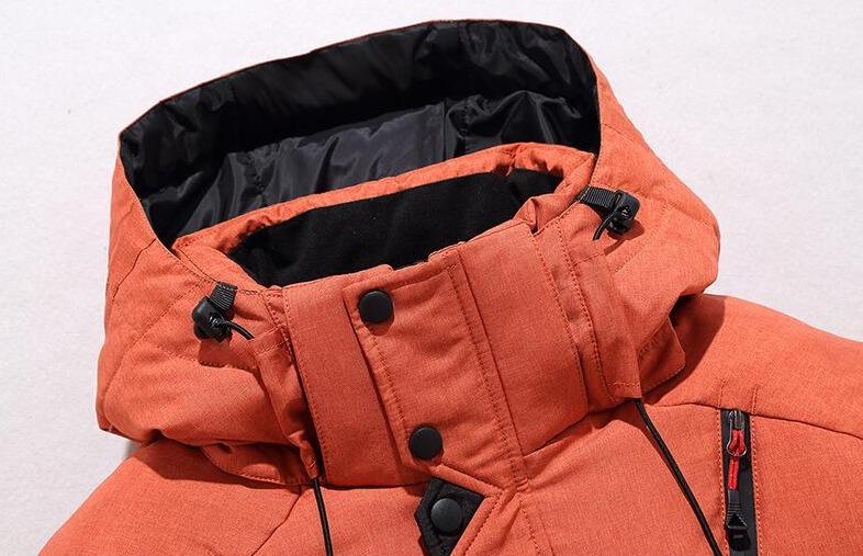 Jarek | Warm quilted jacket with hood