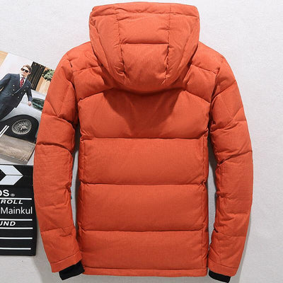 Jarek | Warm quilted jacket with hood