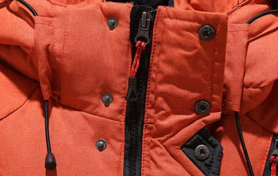 Jarek | Warm quilted jacket with hood
