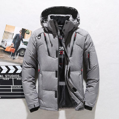 Jarek | Warm quilted jacket with hood