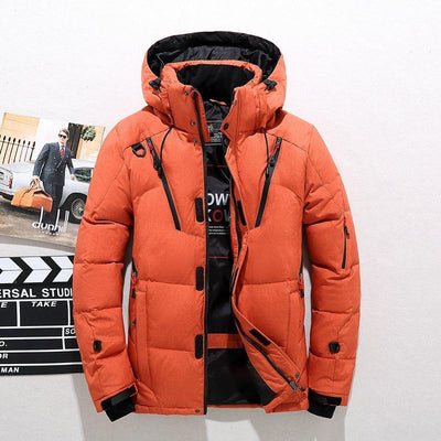 Jarek | Warm quilted jacket with hood