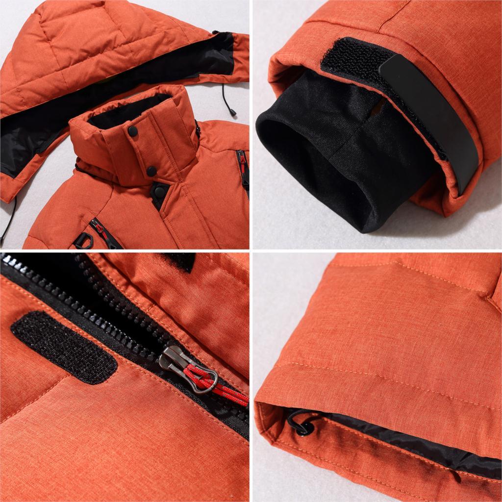 Jarek | Warm quilted jacket with hood
