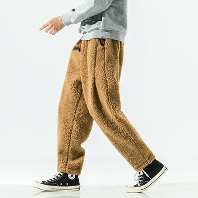 Oliver | Warm lambswool trousers with a relaxed winter fit