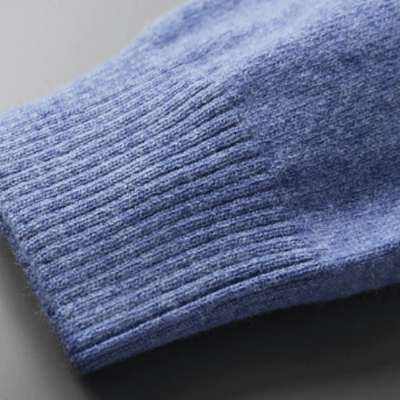 Jini | Classic wool polo with polo collar in anthracite