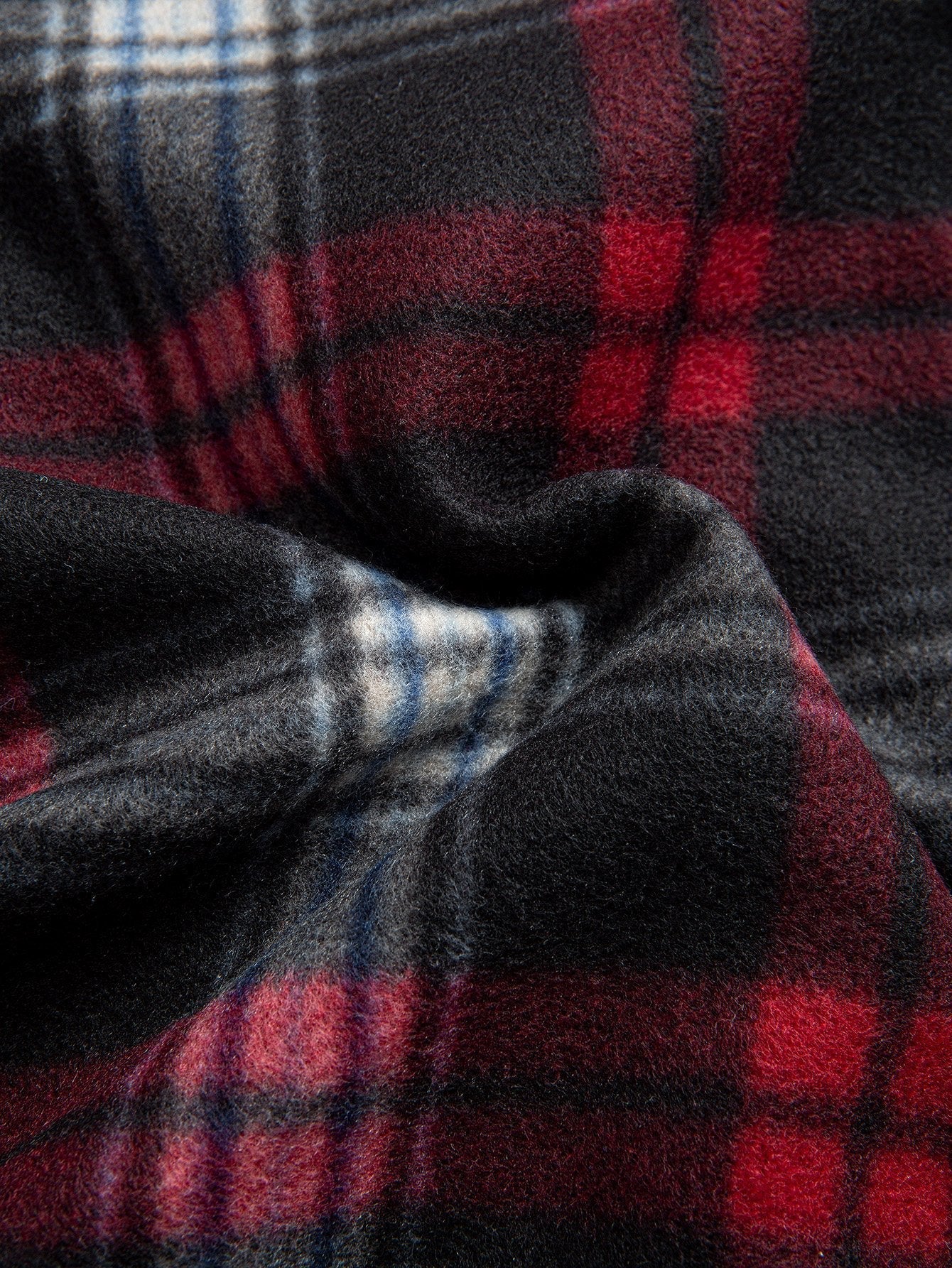 Philip | Teddy Fleece Lined Flannel Hoodie