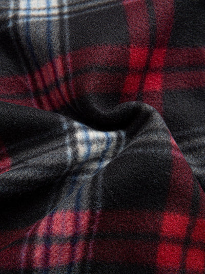 Philip | Teddy Fleece Lined Flannel Hoodie