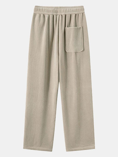Admon® | 3 Pieces Polar Fleece Loose Fit Straight Leg Pants