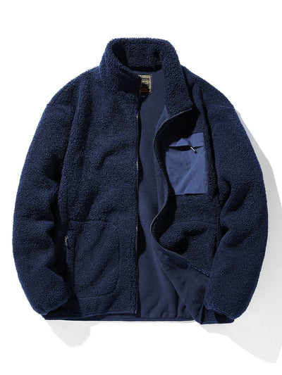 Easton | Teddy Fleece Zip Up Coat