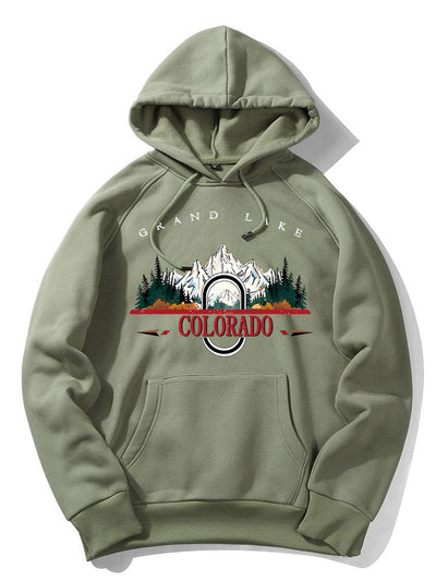 Alaric | Colorado Mountain Print Hoodie