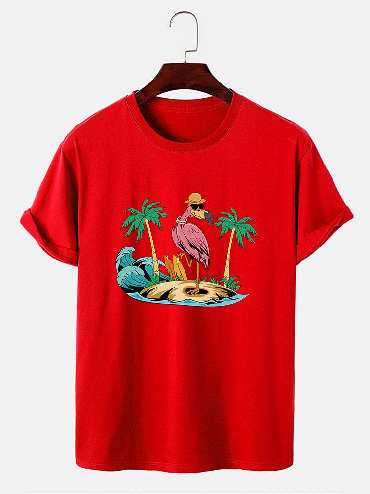 Orlando® | Flamingo On Vacation Print T-Shirt
