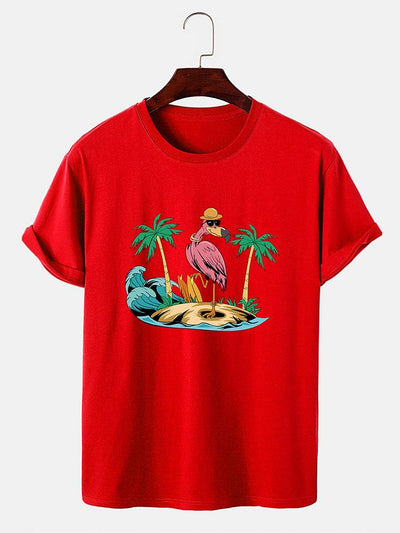 Orlando® | Flamingo On Vacation Print T-Shirt