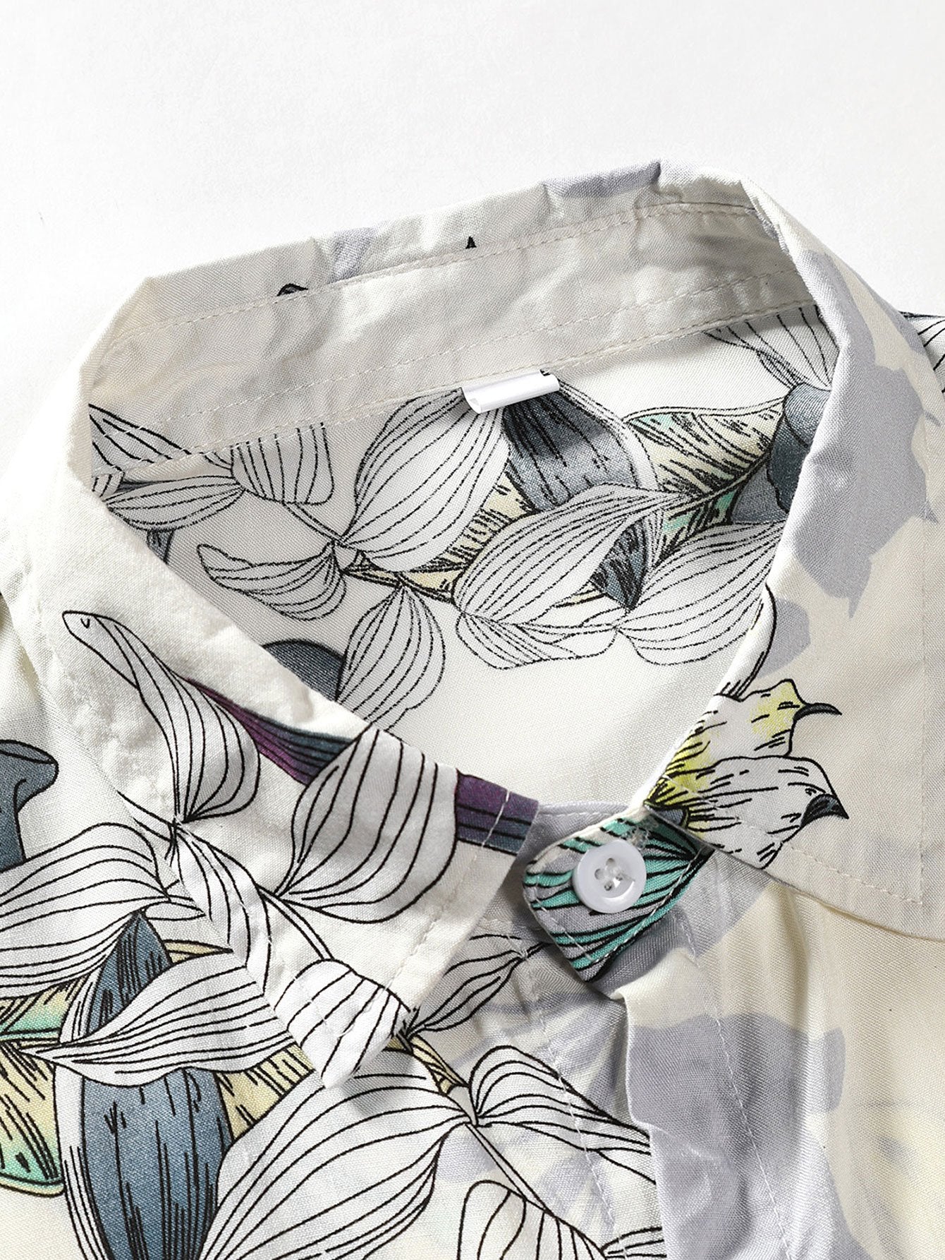 Vladimir® | Viscose Floral Print Button Up Shirt
