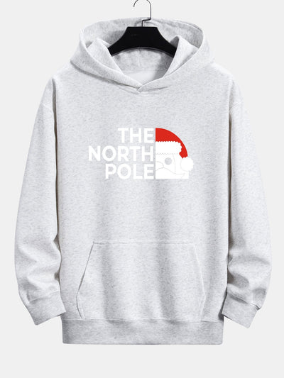 Nicholas | Santa Claus Slogan Print Relax Fit Hoodie
