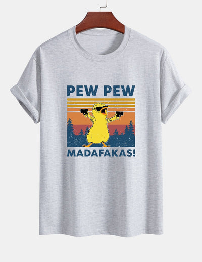 Telémaco® | Duck Print Cotton T-Shirt