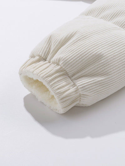 Guillermo | Reversible Teddy Fleece Corduroy Coat