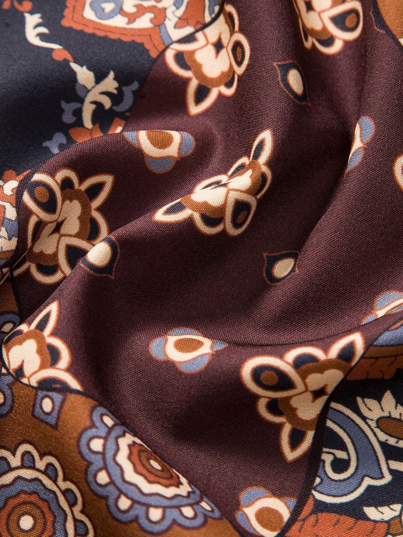 Aries® | Paisley Patchwork Print Button Up Shirt