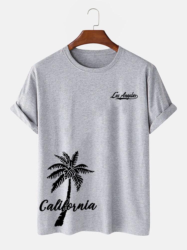 Erick® | Palm Tree Print T-Shirt