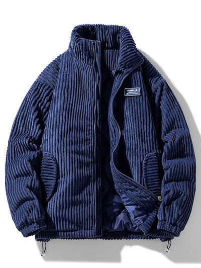 Carlos | Quilted Lined Corduroy Coat