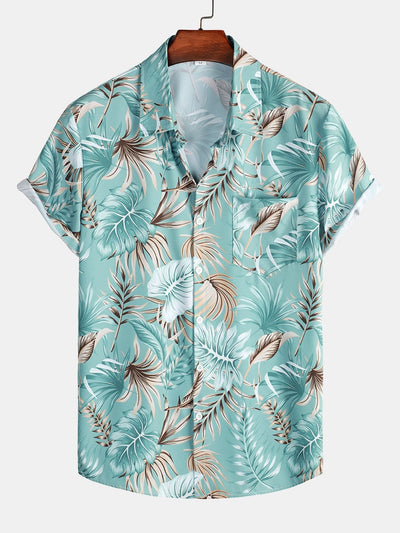 Archie® | Tropical Print Button Up Shirt