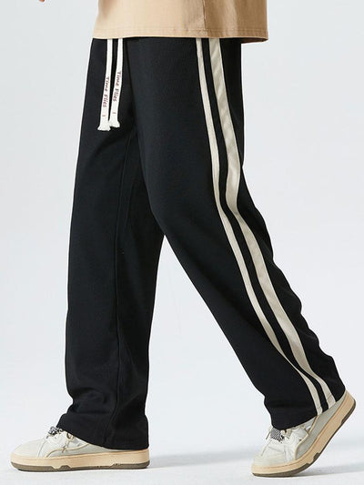 Vincent® | Vintage Side Stripe Loose Fit Straight Leg Pants