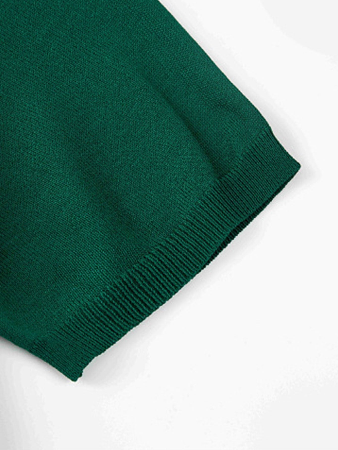 Jasper | Short Sleeve Striped Button Up Sweater Polo